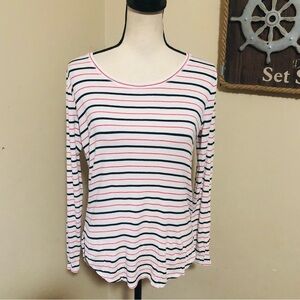 Abercrombie & Fitch Striped Long Sleeve Tee